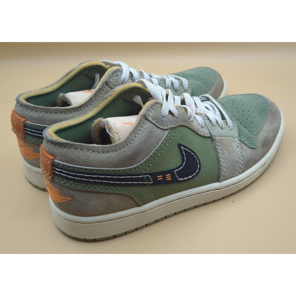 Air Jordan 1 SE Craft Low Light Olive Men's Sz 8 - Picture 4 of 13